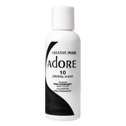 Adore Semi-Permanent Haircolor #010 Crystal Clear, 4 Oz